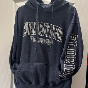 Panama City Beach Florida Black Hoodie